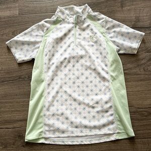 Kids Riding Sport Shirt Half Zip